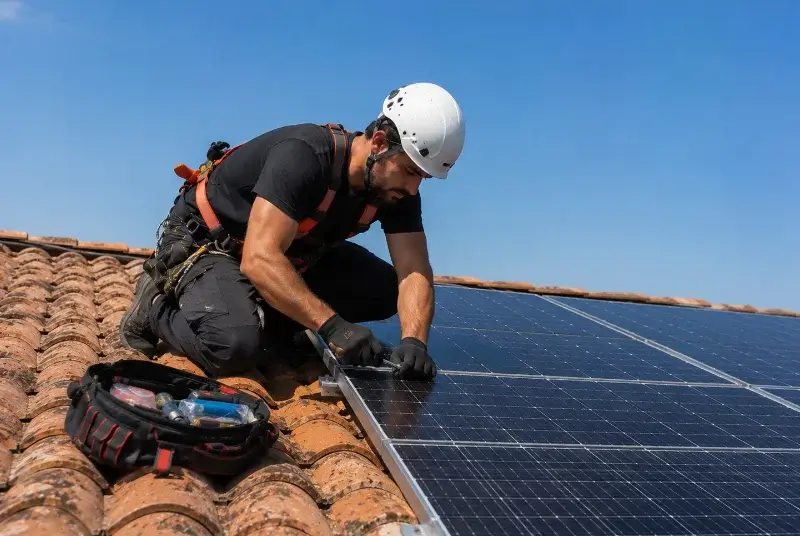 Maintenance et monitoring de panneaux solaires à Dangolsheim